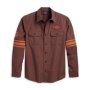 Harley Davidson Men& 39 S Open Road Shirt - Java S