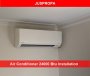 24000 Btu Air Conditioner Installation By Juspropa