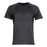 Coolmax Sports Tee Grey navy