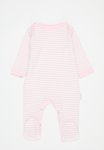 Envelope Long Sleeve Babygrow - Pink & White
