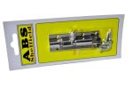 Barrel Bolts 75MM Chrome Straight