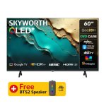 Skyworth 60" Q6620H 120HZ 4K Qled Google Smart Tv With Dolby Digital
