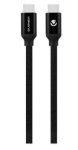 Volkano Weave Series 1.2M 18W Black Type-c To Type-c Cable