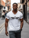 Commando Tee - Militaire Series - White - Xlarge Centre