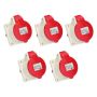 3 Pin Industrial Plug 380-415V For ZNG-315 Generator Panel Socket
