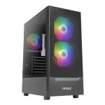 Antec NX410 V2 Atx Micro Atx Itx Argb Mid Tower Gaming Chassis Black
