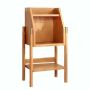 Decor Mid Century Modern Corner Bookcase & Bookcase With Drawers 80CM