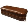 Ab Collezioni Women/men Travel Leather Box Case Compartment For 2 Watches