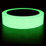 Rechargeable Glow-in-the-dark Tape - Bright Long-lasting Fluorescent Pvc For Halloween Decor Nighttime Safety & Outdoor Sports M