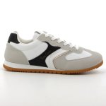Pierre Cardin Alessi 3 Ladies Lace Up Sneaker - White Multi - 8