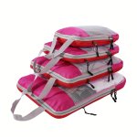 Travel Compression Bag - Waterproof Nylon Double-layer Mesh Breathable Ideal For Business Trips And Vacations