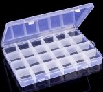 24 Grid Electronics Storage Box