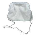 Soft Textured Shoulder - White