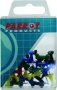 Parrot Pack of 30 Assorted Thumb Tacks