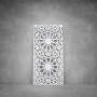 Wall Art D110 - 2000 X 1000 X 20 Indoor / Matt Silver / No