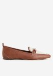 Pointed Loafers - Brown