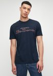 Ben Sherman Signature Tee-shirt Flock Print - Navy