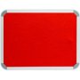 Parrot Info Board Aluminium Frame 600X450MM Red BD0720R