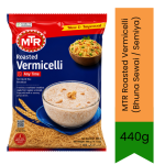 Roasted Vermicelli Bhuna Sewai Semiya 440G - Non-sticky Wheat Sewai For Sweet Payasam Kheer & Savory Upma Blends Delivers Quic
