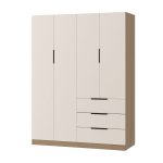 Elegant 4-DOOR Wardrobe MW984 Available In 2 Colors