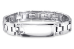 C24086 - Men's Stainless Steel Bracelet 22CM 2.5 Thick