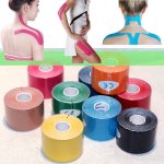 5CM 5M Size One Roll Elastic Kinesiology Sports Tape Muscle Pain Care