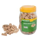 Domino Tenon 6X40MM 250PC Jar Beech Wood