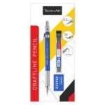 Mechanical Pencil - 0.5MM Professional With Leads And Eraser 2B
