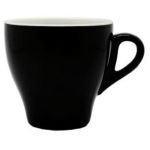 Style Cup Nova Style Black Cappuccino Cup 260 Ml Set Of 6