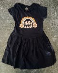 Woolworths Navy Peace & Power Dress 5Y