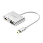 Orico Usb-c To Hdmi|vga Adapter - Silver