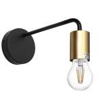 Traverse Wall Light Black And Gold