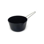 16CM Marble Saucepan Black