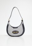 Jo Borkett Jacquard Shoulder Bag- Navy