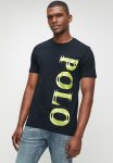 Polo Vinny Logo Printed Short Sleeve Tee - Navy