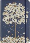 Falling Blossoms Journal Diary Notebook Hardcover