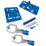 Hardware Installation Kit + Pocket-hole Jig Kit