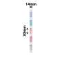 NB157 - - D11 / D101 / D110 / H1S - 14X30MM - 210 Fortune Cat Labels