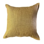 Ochre Scatter Cushion - Double-sided Print Feather Inner