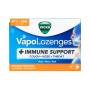 Vicks Vapolozenges + Immune Support Orange Menthol Flavoured Lozenges 16 Pcs