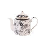 Jenna Clifford Black Rose Teapot