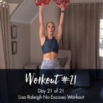 21 Day No Excuses Workout Programme Day 21