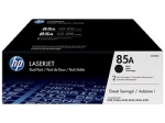 HP 85A Black Laserjet Toner Cartridges - Dual Pack