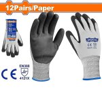 Nitrile Frosted Coated Gloves XL WGV2803