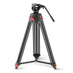 Neewer Basics TP37 74" 187CM Aluminium Video Tripod With Fluid Head