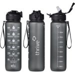 Eva & Elm Neptune Plastic Water Bottle 1 Litre
