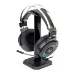 Redragon Lamia 2 USB Virtual 7.1 3D Sound Effect Rgb USB PC PS3 PS4 Stand Included Gaming Headset – Black