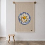 Eier – Original Art Print On Fabric