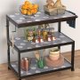 Waterproof & Durable EVA Shelf Liner - Cut-to-Fit Non-Slip Drawer Protector For Refrigerators Cabinets And Countertops - Oil Moisture And Mildew Resistant