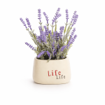 Artificial Lavender Plant - Cream